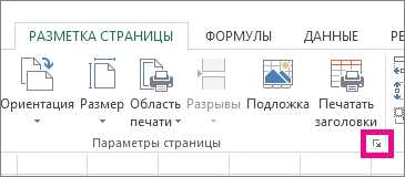 Форматирование документа Excel: заголовки, подвалы, номера страниц.