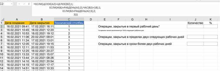 Применение функции IF для обработки условий даты в Excel