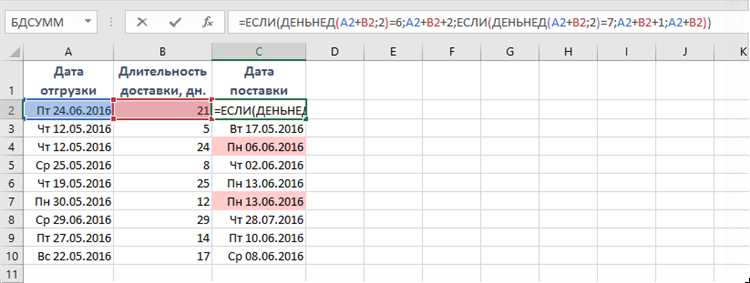Функция EOMONTH в Excel: основные возможности и применение