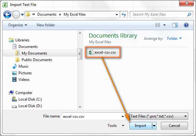 Импорт данных из файла CSV в Microsoft Excel: пошаговое руководство