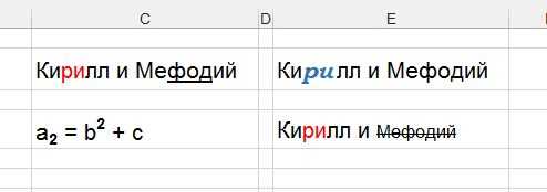 Как выделить текст жирным шрифтом в ячейках таблиц Excel