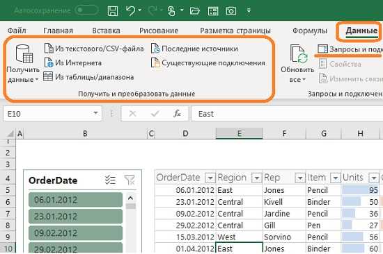 Как импортировать данные из SQL базы данных в Excel