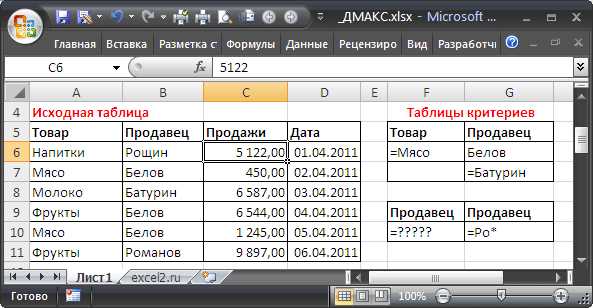 Шаг 2: Использование функции Автосумма для вычисления максимального значения