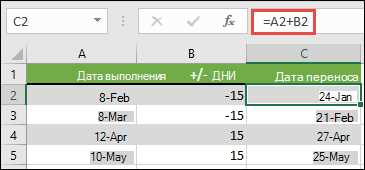 Как использовать функцию DAY в Excel для получения дня месяца