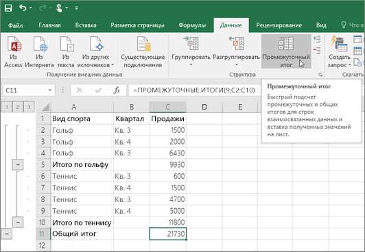 Как использовать стили для подсчета суммы в Excel