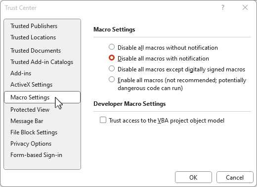Как обезопасить макросы в Microsoft Excel: полезные советы