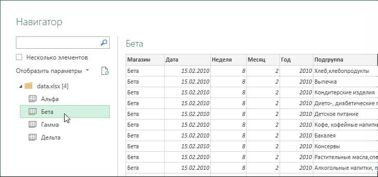 Оптимизация работы с внешними данными в сводных таблицах Excel