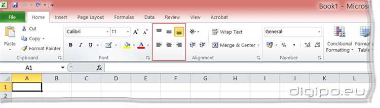 Основы форматирования в Microsoft Excel: шрифт, цвет текста, выравнивание.