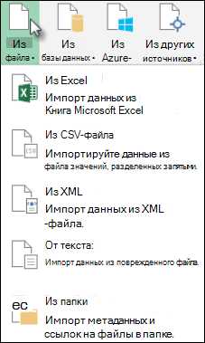 Работа с внешними источниками данных в Microsoft Excel: подключение к базе данных