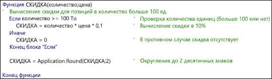 Расширение функционала Excel: создание и использование пользовательских функций