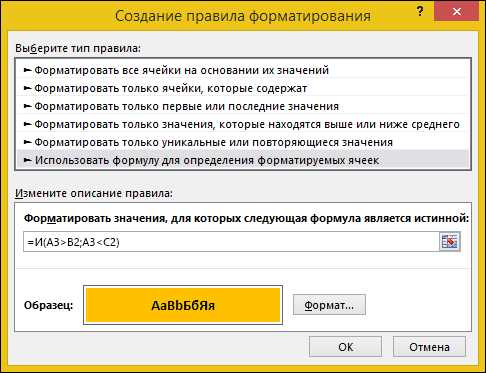 Секреты использования формул и функций в Excel: вложенные функции