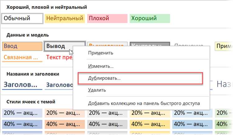 Советы по использованию стилей ячеек в Excel для повышения производительности