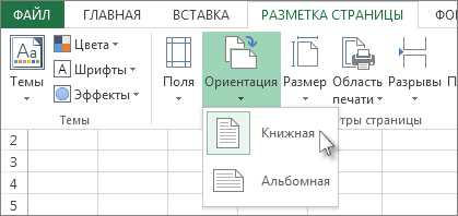 Установка портретной ориентации страницы в Excel: стандартный вид документа