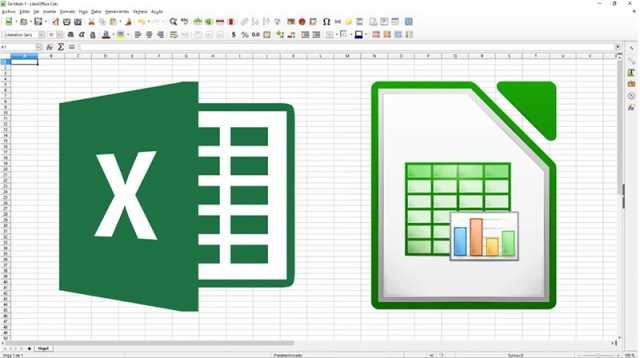 Главное меню программы Microsoft Excel